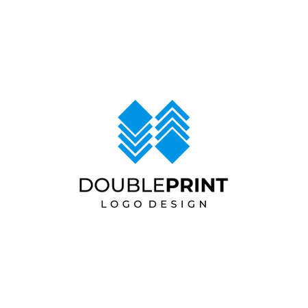 Clean and unique logo about printing technology.
EPS10, Vector.のイラスト素材