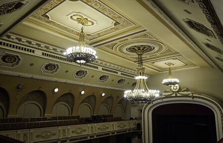 House Jewish community in Riga. Skolas 6. Great Hall.のeditorial素材