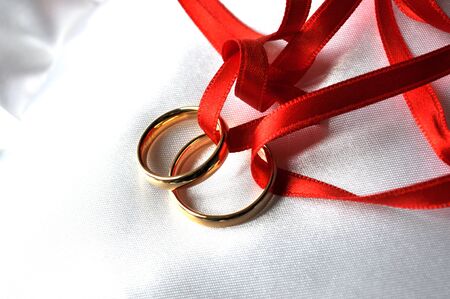 Wedding ringsの写真素材