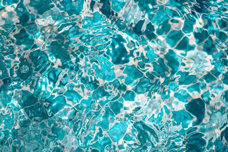 Water swirls in the pool, hotel, Cyprusの写真素材