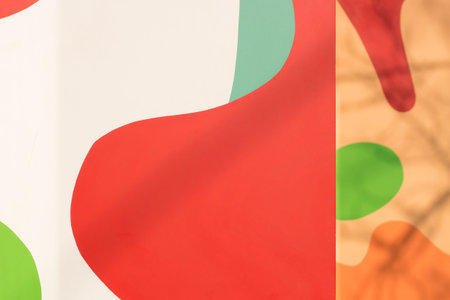 Abstract colorful painted wall as a background