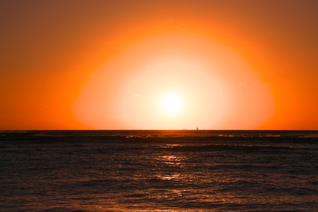 Hawaiian Sunsetの写真素材