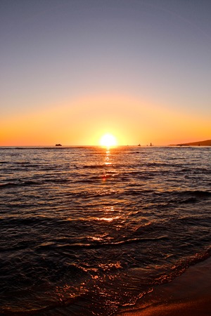 Hawaiian Sunsetの写真素材