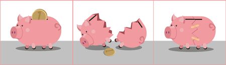 Moneyboxのイラスト素材