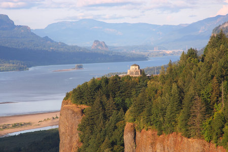 Crown point, Columbia River Gorge Oregon. 