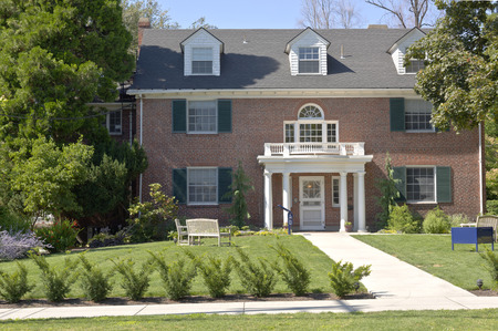 Penrose house university administration building in Wallawalla Washington.のeditorial素材