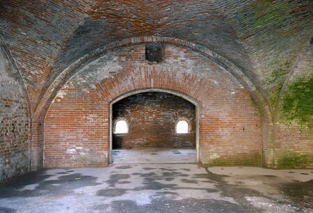 Dinaburg Fort is located in Latvia, Europa. It is the biggest fort in Balic statesの写真素材