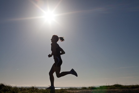 GALWAY, IRELAND - OCTOBER 6: Unidentified athlete compete during annual Galway Bay Half Marathon and 10K, on October 6, 2012 in Galway, Ireland.のeditorial素材