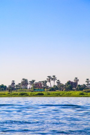 River in Egypt, Nile in Africaの写真素材