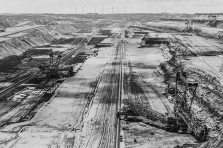 Winning lignite.の写真素材