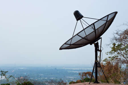 satellite dishの写真素材