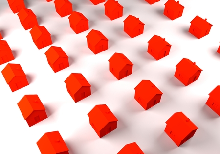 little house, 3d illustrationの写真素材