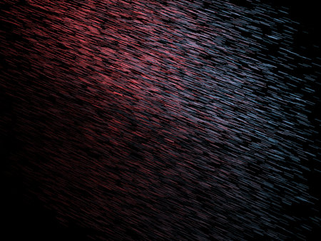 abstract background with red and blue lines on black background, vector illustration