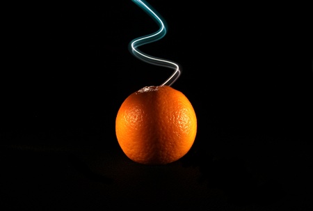 Orange and Light の写真素材