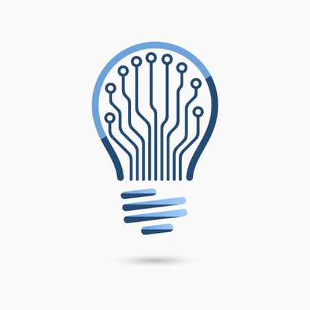 Light bulb idea icon. Light bulb sign, light bulb symbol. Business idea concept.のイラスト素材