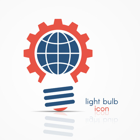 Light bulb idea icon. Light bulb , light bulb sign, light bulb symbol. Business idea concept.のイラスト素材