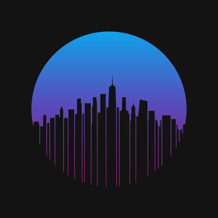 New York City. T-shirt and apparel vector design,のイラスト素材