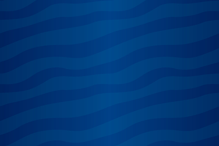 Blue abstract seamless pattern with waving stripesのイラスト素材