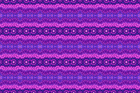 Beautiful neon color web background with abstract tribal seamless patternのイラスト素材