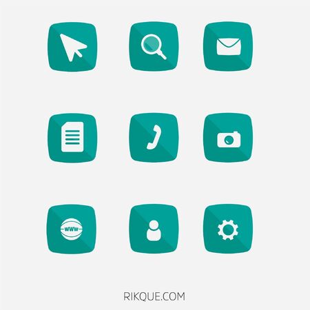 Phone iconsのイラスト素材