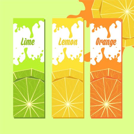 juice splashのイラスト素材