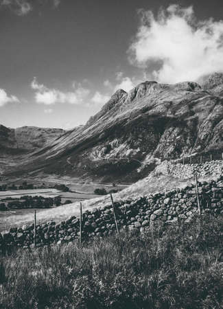 Lake District hillsの写真素材