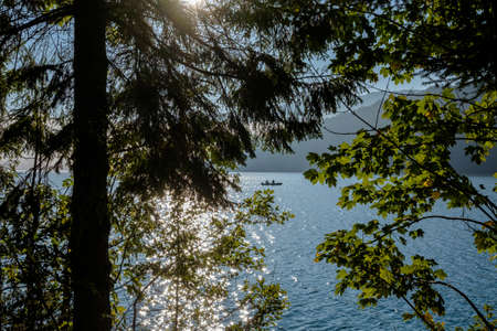 Fishermen on the Walchensee, Upper Bavaria