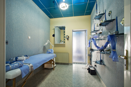 Massage room in hotelの写真素材