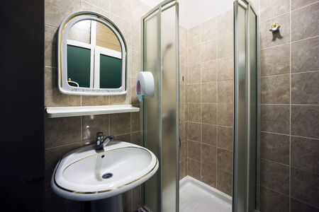 Hotel bathroomの写真素材