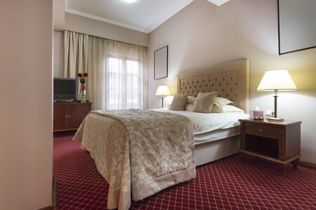 Hotel room interiorの写真素材