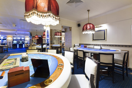 Interior of a casino