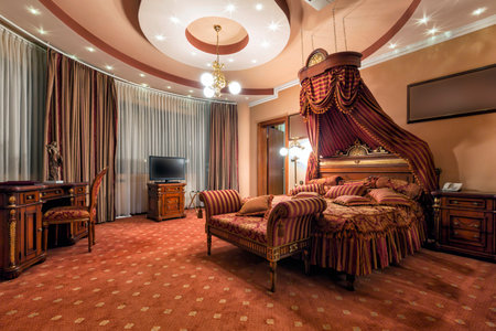Luxury classic style bedroom interior Luxury classic style bedroom interior