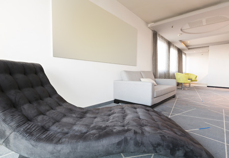 Luxury hotel suite interior