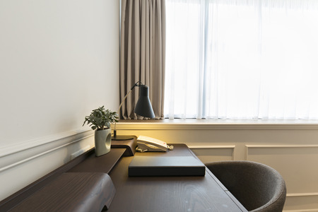 Interior of a home officeの写真素材