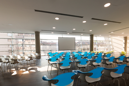 Interior of a conference roomの写真素材