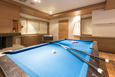Entertainment room interior