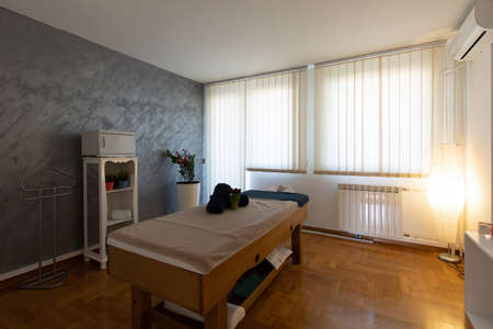Interior of a anti cellulite massage centerの写真素材