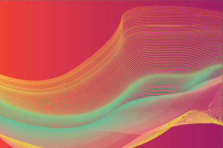 abstract gradient wave background
