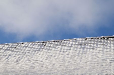 It is the winter time in Lithuania.の写真素材