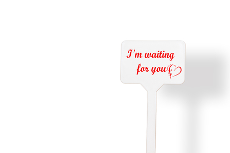 reminder note with the Valentines Dayの写真素材