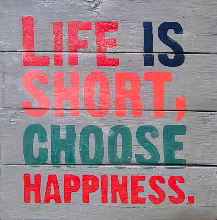 Old wooden rustic poster. Scandinavian style home decoration.の写真素材