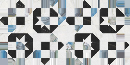 Patchwork natural stones pattern with paisley and modern style. Pattern for textile and home...