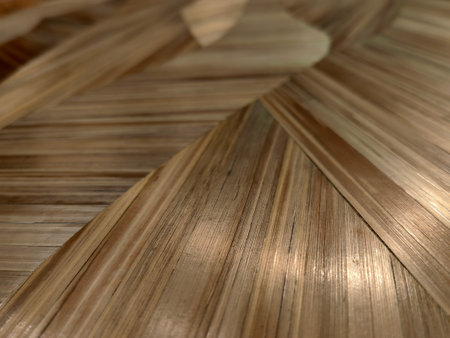 Wood texture natural, marquetry wood texture background surface with a natural pattern.の写真素材