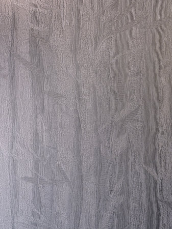Pattern of Bamboo wooden textured natural background with shadow leaves.