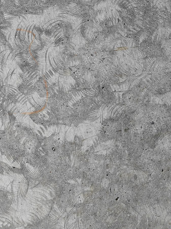 Concrete background. Gray stone banner. Horizontally oriented wide-angle image