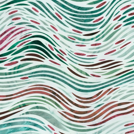 Water ripple abstract waves pattern, wallpaper in the style of simple graphic.の写真素材