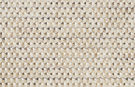 Elegant seamless geometric pattern design featuring diamond and stripe shapes in various shades...