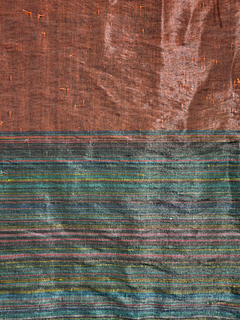 Vintage Silk Grunge Bohemian Tapestry Scrapbook Background. A rich, textural background for wallpaper and design.の写真素材