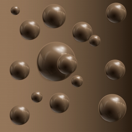 Chocolate dropsのイラスト素材