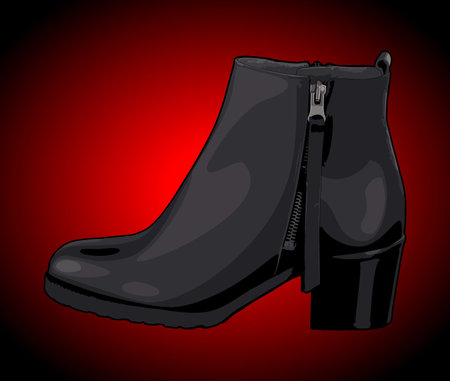 boots vector template for graphic designのイラスト素材